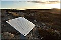 NC9311 : Short Sunderland DP197 Air Crash Memorial at Creag Riabhach, Sutherland by Andrew Tryon