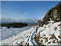 NS4980 : Near the southern end of The Whangie by Alan O'Dowd