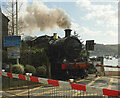 SX8852 : Steam train at Britannia Crossing by Derek Harper