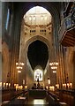 TL8564 : Bury St Edmunds - Cathedral - Through the quire to the nave by Rob Farrow