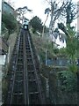 SS7149 : Upper section of Cliff Railway, Lynton by David Smith