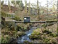 NS3865 : Pipe bridge by Richard Sutcliffe