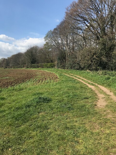 Footpath near Martlesham