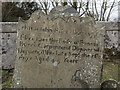 J5977 : Gravestone, Ballyvester by Rossographer