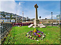 SX2553 : War Memorial at Looe by David Dixon