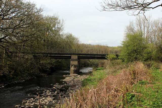 East Lancashire Railway crossing the River Irwell again