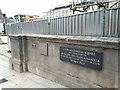 SE2934 : Dedication plaque, Millennium Square, Leeds by Stephen Craven