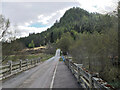 NN5893 : Road at the Spey Dam by Jim Barton