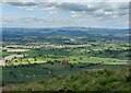 SJ2914 : Above Criggion Quarry on Breidden Hill by Mat Fascione