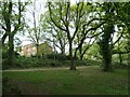 SU4611 : Houses on Banbury Avenue, from Shoreburs Greenway by Christine Johnstone