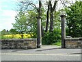 NS7993 : Start of riverside path by Richard Sutcliffe