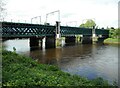 NS7994 : Railway bridges over the River Forth by Richard Sutcliffe