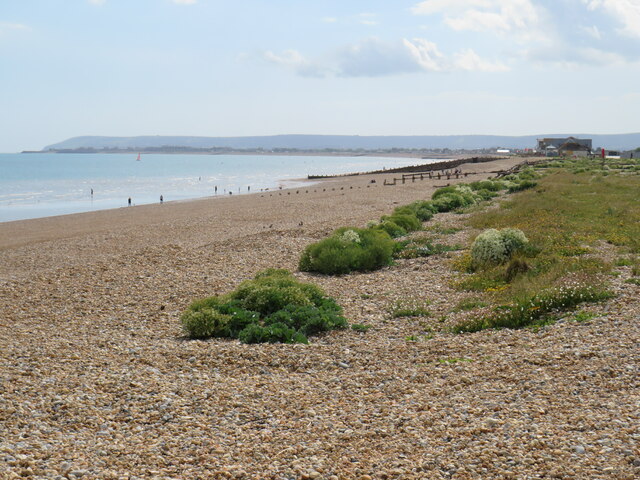 Beach at Normans' Bay, near Pevensey