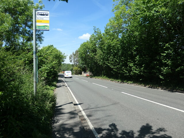 Bell Lane bus stop, Bell Bar