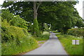 SJ3234 : Looking down the lane towards Rhosygadfa by Christopher Hilton