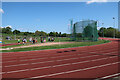 TQ2785 : Parliament Hill Athletics Track by Hugh Venables