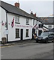 SO4107 : Union Flags, High Street, Raglan by Jaggery