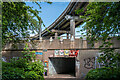 SP0990 : Inside Salford Circus, Gravelly Hill Interchange by Oliver Mills