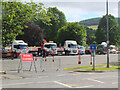 NT2540 : Preparing for the Beltane Procession, Peebles by Jim Barton