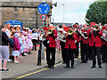 NT2540 : Peebles Burgh Silver Band by Jim Barton