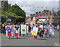 NT2540 : Happy Families in the Beltane Procession, Peebles by Jim Barton