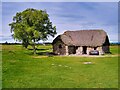 NH7444 : Old Leanach Cottage, Culloden Battlefield by David Dixon