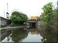 SP1391 : Tyburn Bridge, from the east by Christine Johnstone