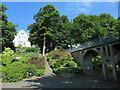 SZ1091 : Boscombe Chine Gardens, Boscombe by Malc McDonald