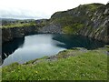 NM7317 : Easdale - Former quarry, northernmost quarry by Rob Farrow