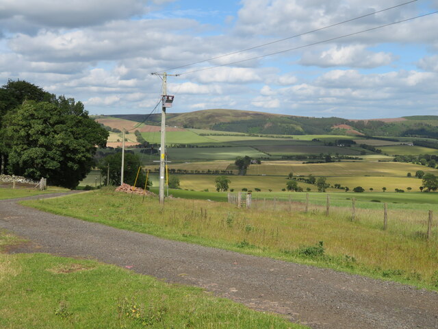 Looking over Lauderdale from Blackchester