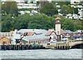 NS1968 : Wemyss Bay - Ferry port and railway station by Rob Farrow