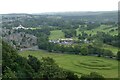 NS7993 : Stirling - Royal Gardens & King's Knot from the castle  by Rob Farrow