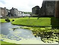 NS0864 : Bute - Rothesay - Castle - High Street across the moat by Rob Farrow