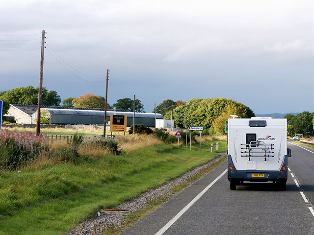 A9 near Glenmorangie Distillery