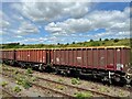 NZ4618 : MEA Box Wagons, Tees Yard by Adrian Taylor