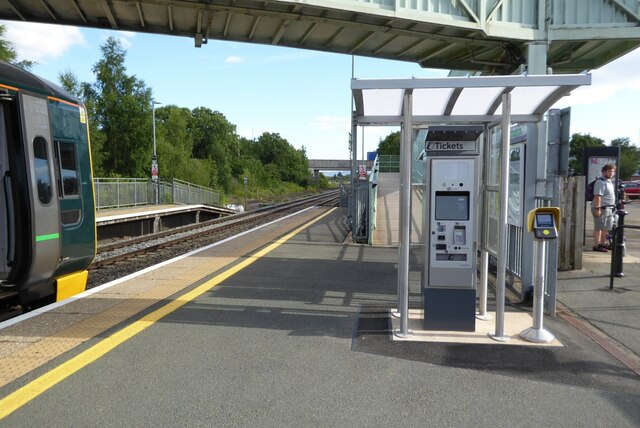 Ticket machine at Ashchurch Station