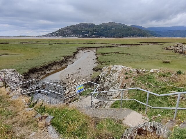 Tidal creek on the Mawddach Estuary