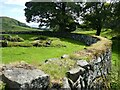 NS0953 : Bute - St Blane's - Wall encircling Lower Churchyard by Rob Farrow