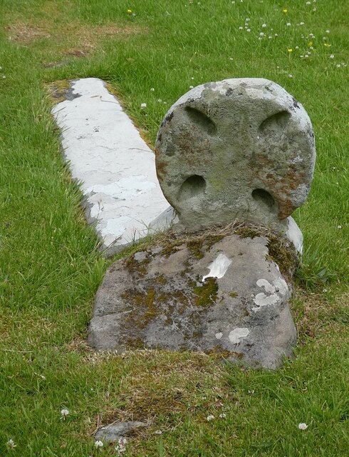 Bute - St Blane's - Shouldered gravemarker