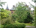 NS1059 : Bute - Mount Stuart - The house from the western gardens by Rob Farrow