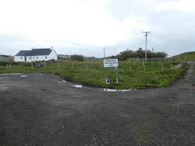 Coll - Sorisdale - Turning area