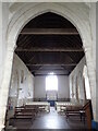 TQ7162 : Burham Old Church from underneath the tower by Marathon