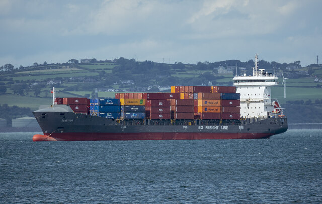 The 'Einstein' off Bangor