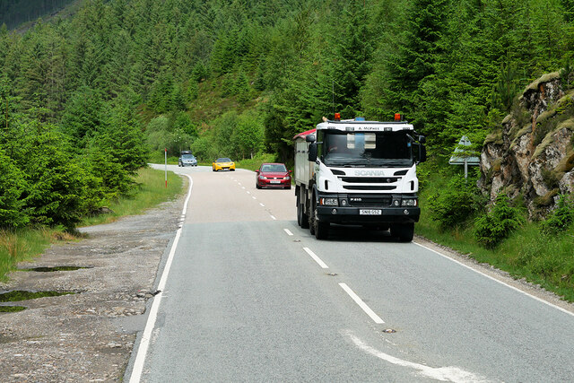 A87 in Glen Shiel