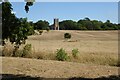 SO8845 : View to Croome D'Abitot Church by Philip Halling