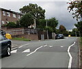 SN9768 : Speed bump across Maes y Brenin, Rhayader, Powys by Jaggery