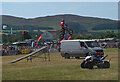 NT2939 : Motor cycle stunt team, Peebles Show by Jim Barton