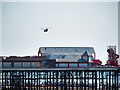 SD3035 : Chinook Helicopter over Central Pier by David Dixon