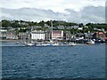 NM8530 : Oban - The town across the marina by Rob Farrow