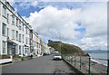 SH4937 : Looking east along Marine Terrace, Criccieth by Bill Harrison